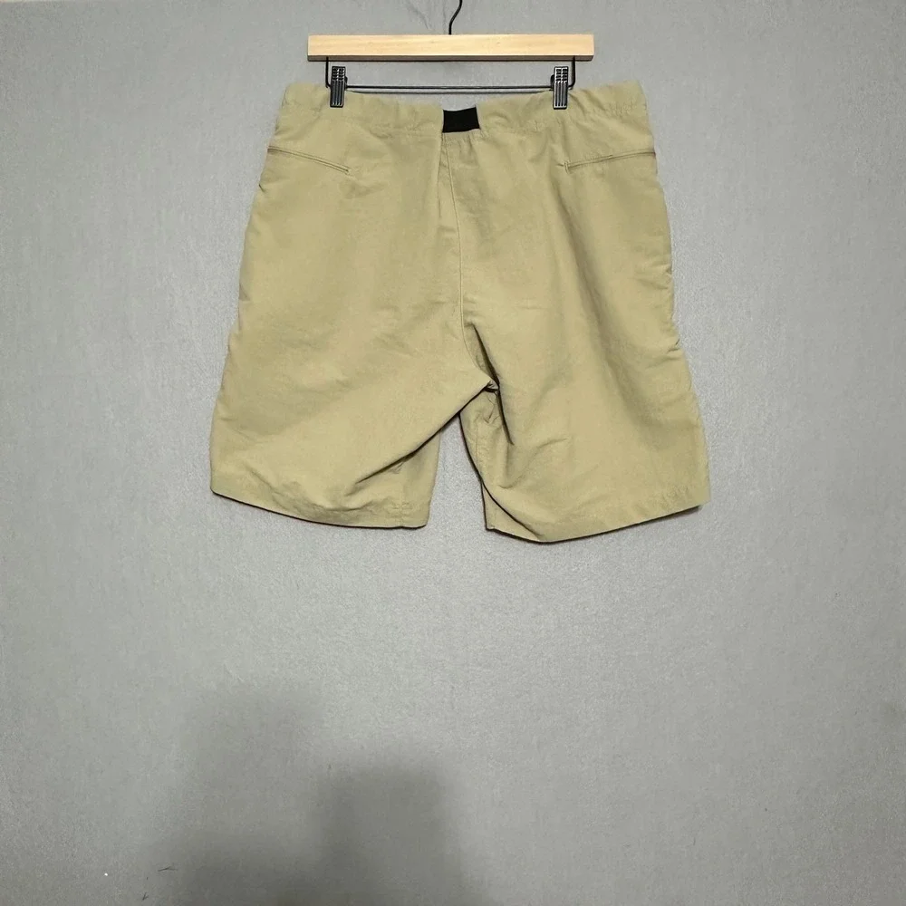 The North Face Mens Hiking Shorts Tan Khaki Belted‎ Cargo Pockets Size XL 37W